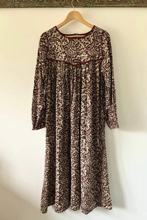 The Naazira Dress - Winter Paisley