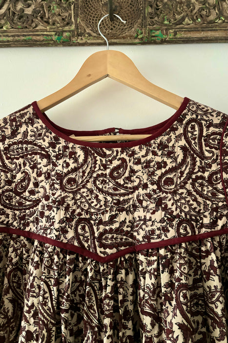 The Naazira Dress - Winter Paisley