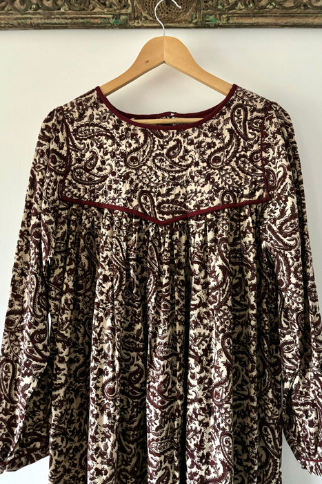 The Naazira Dress - Winter Paisley