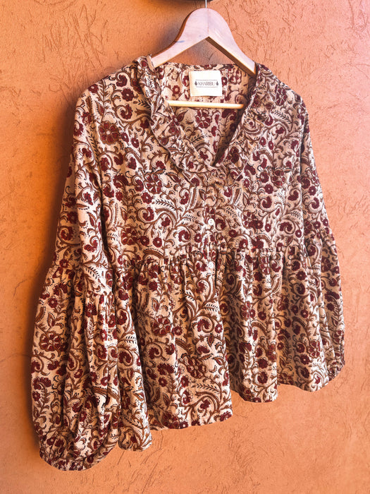 The Sundara Blouse ~ Bloom