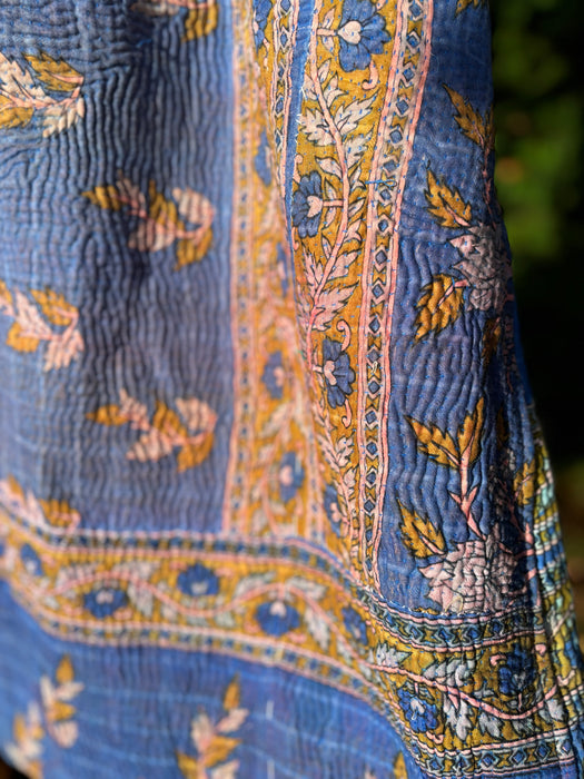 Premium Stitch Reversible Kantha Duster Jacket