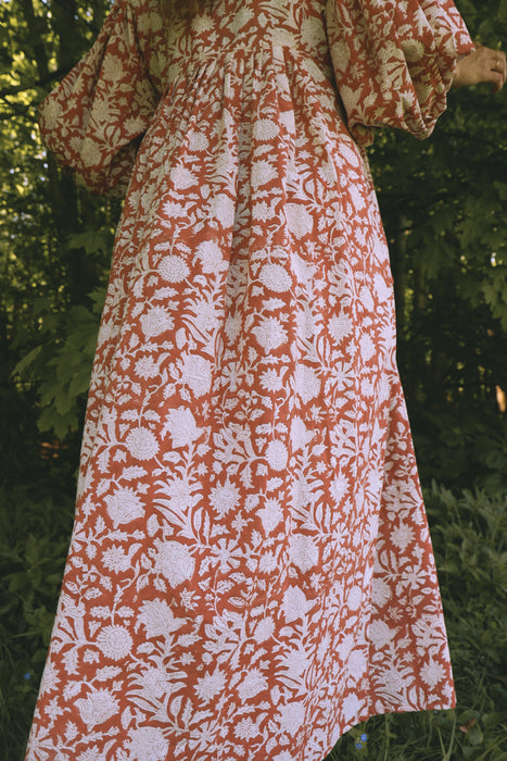 The Rowan Dress - Terracotta