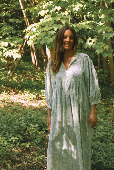 The Rowan Dress - Moroccan Mint